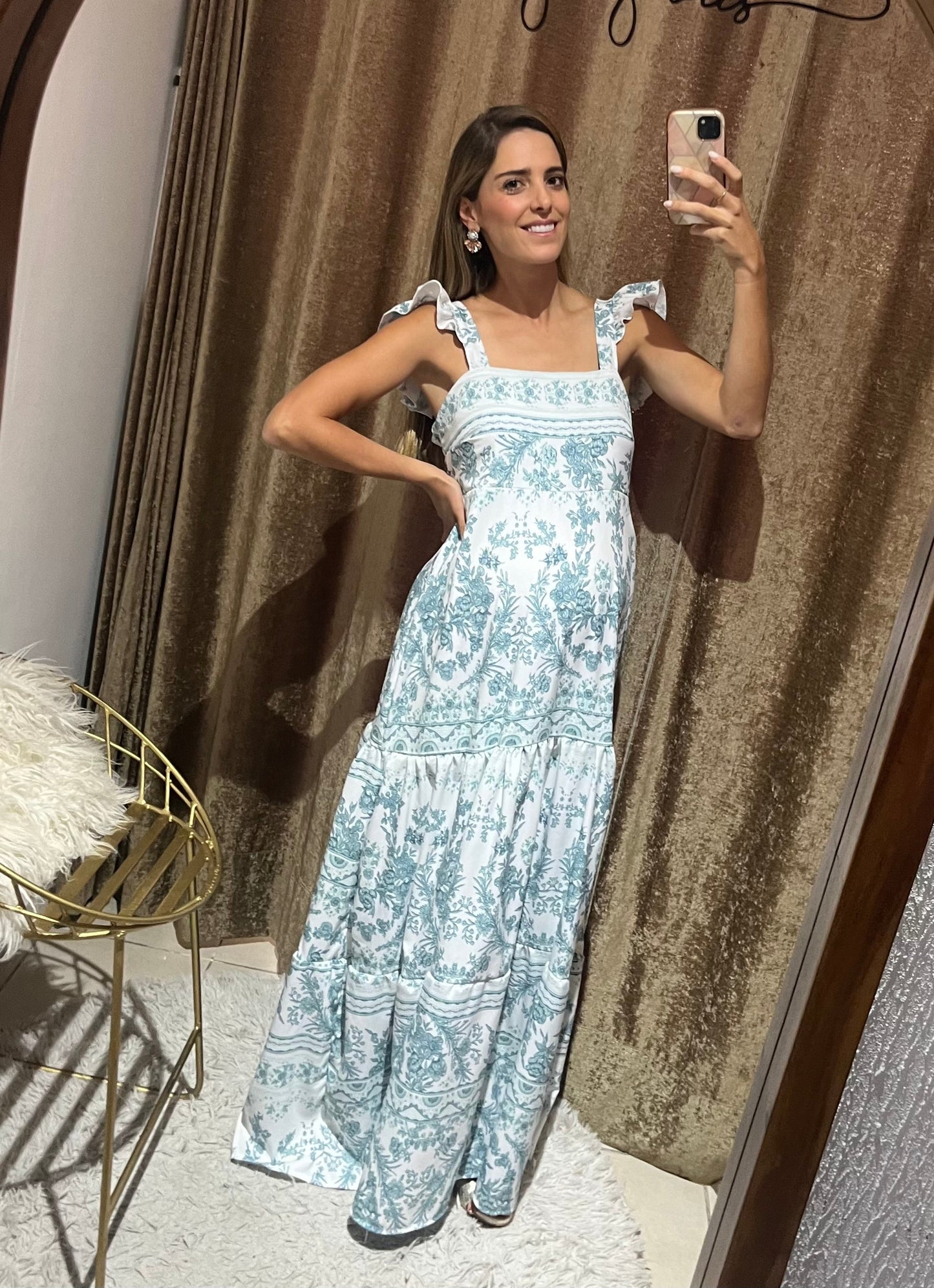 Vestido de maternidad Dalia garigoleado G y XG