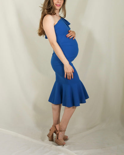 Vestido de maternidad, Aurelia Azul Vivo M