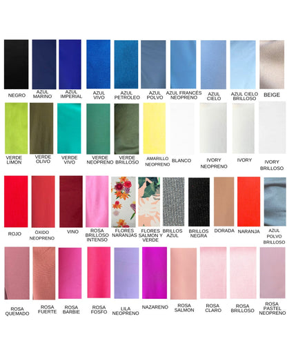 Vestido de maternidad, Loredana rosa claro neopreno