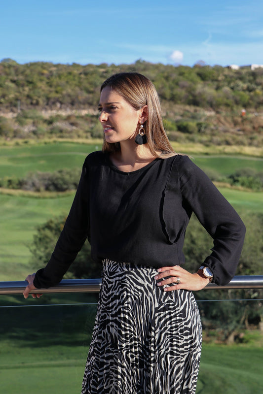 Blusa de Lactancia, Daniela Negra CH