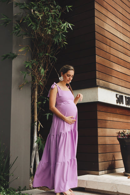 Vestido de Maternidad, Dalia Lila