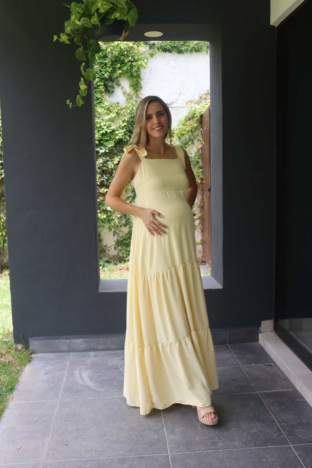 Vestido de Maternidad, Dalia Amarillo M