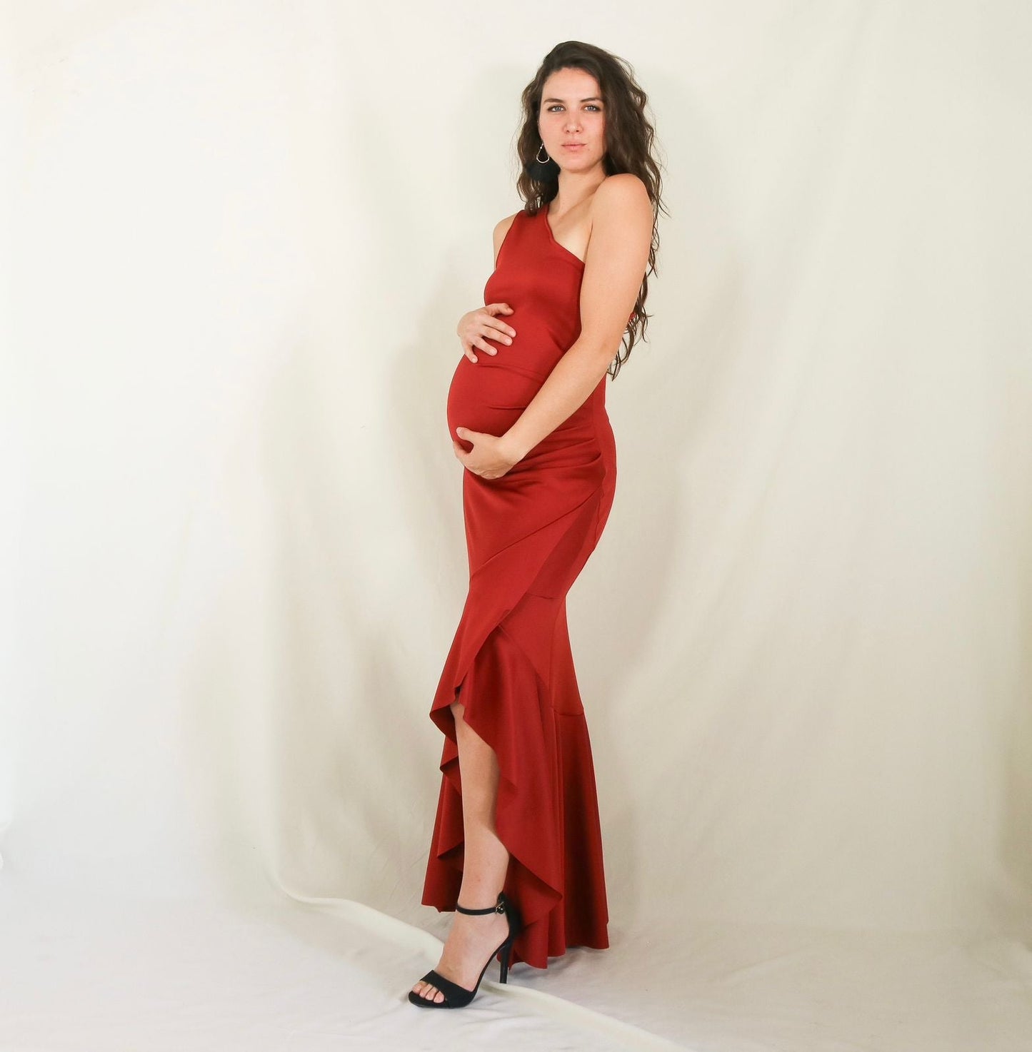 Vestido Ginna de maternidad, óxido M