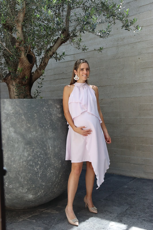 Vestido de maternidad y lactancia Ariel, lila
