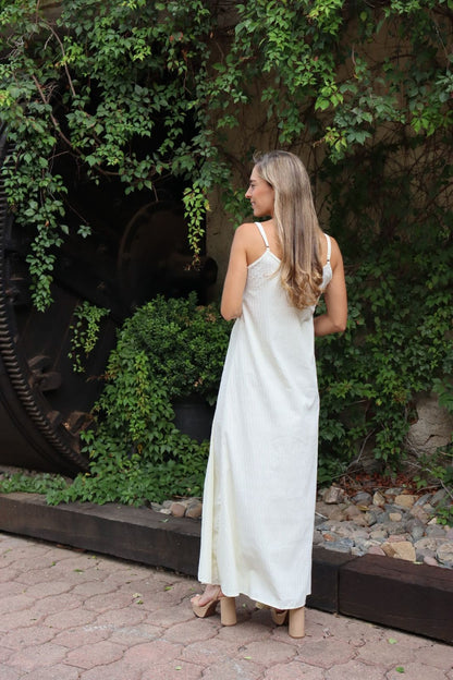 Vestido de Maternidad, Danusha ivory textura