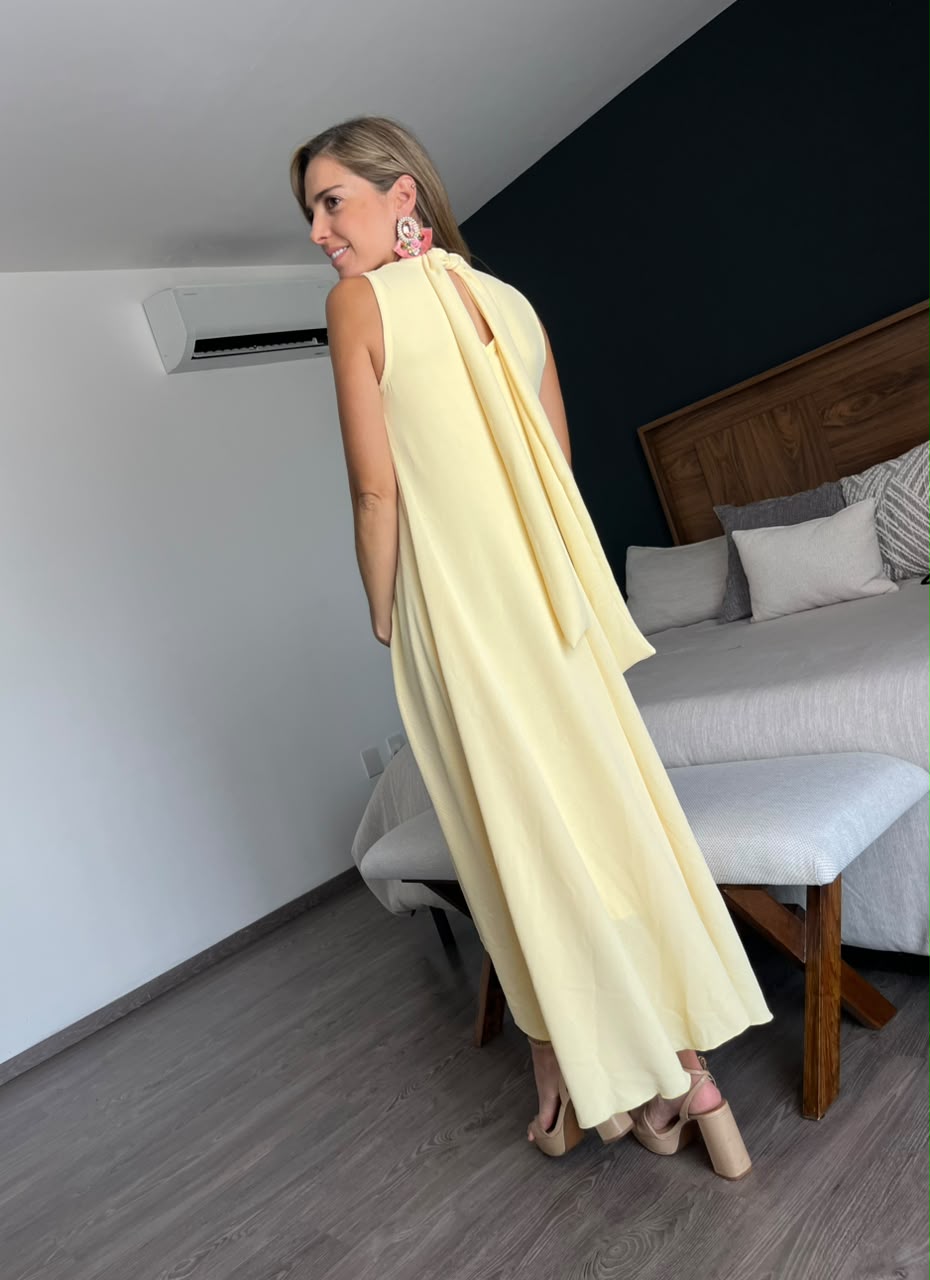 Vestido de maternidad Sonia Amarillo Cey