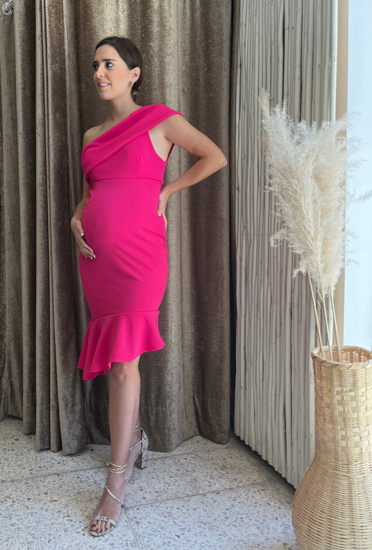 Vestido de maternidad María José rosa barbie G