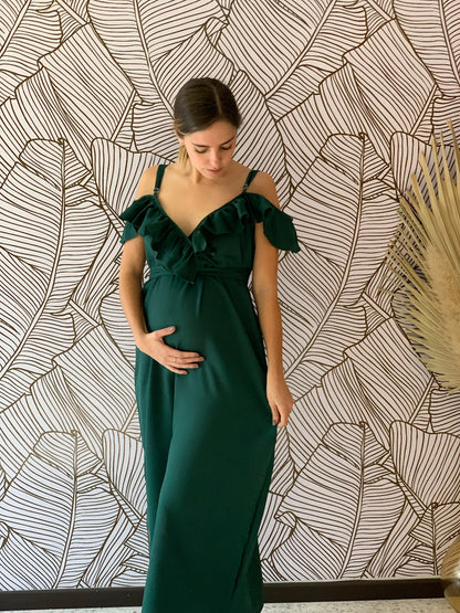 Vestido de maternidad, Dayana verde M