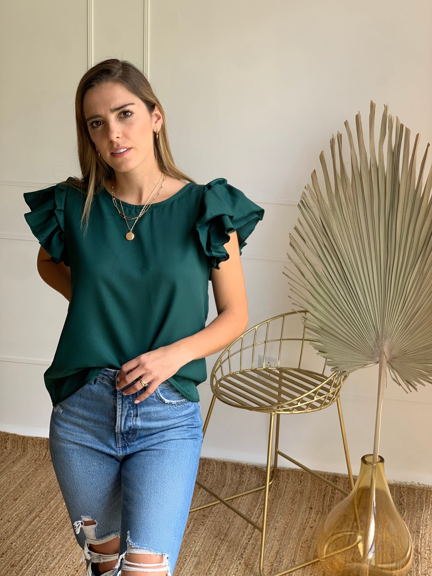 Blusa de lactancia, Adri Verde M