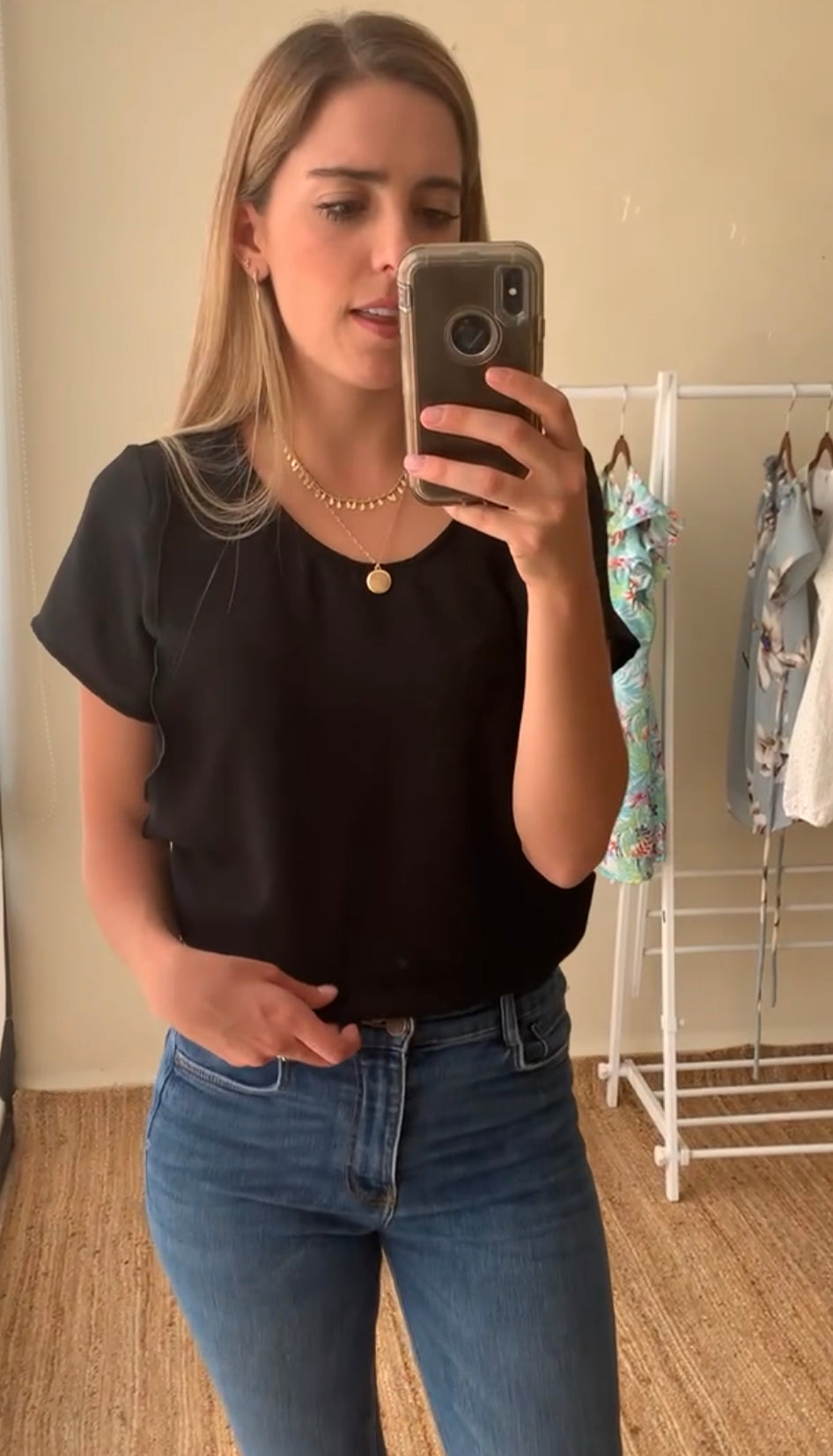 Blusa de lactancia, Esme negra CH